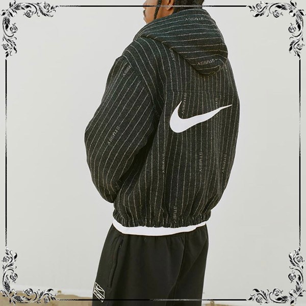 ナイキ x ステューシー Striped パーカー パンツコピー  set up  w24122601