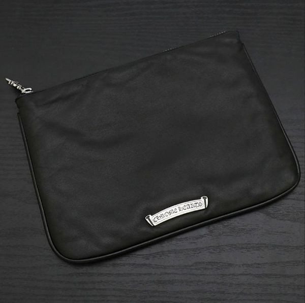 プレゼントに最適クロムハーツ エナメルポーチ スクロールラベル 偽物 セメタリークロスパッチ ダガージップ パテント 121826