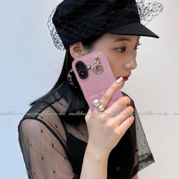 [送料無料]LADY ディオール iPhone16 コピー/16PRO/16PLUS/16PROMAXケース