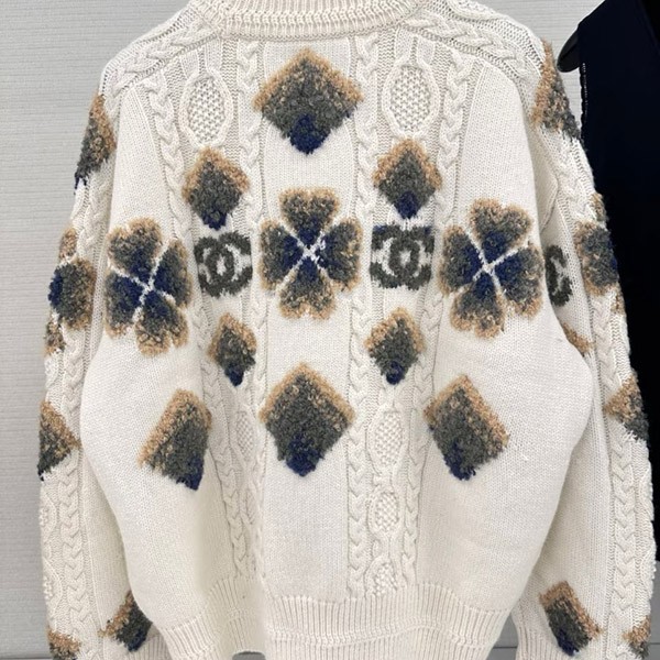 【カラバリ豊富】◆24N新作◆ 【シャネル】プルオーバーニット 偽物 P77825 K11272 NZU0