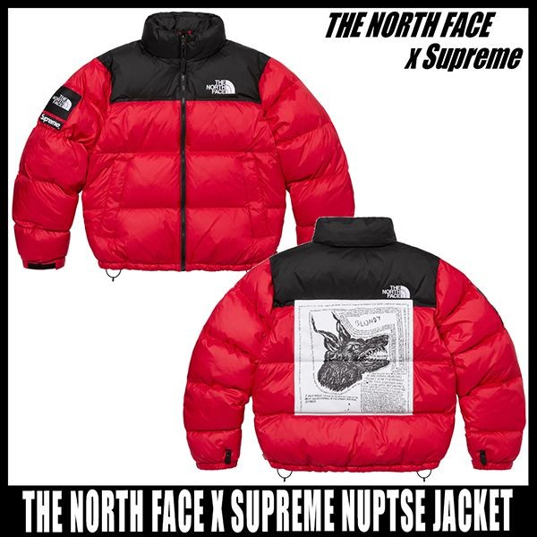【訳あり特価】シュプリーム ノースフェイス NUPTSE ジャケット 偽物◆コラボ◆sp12072