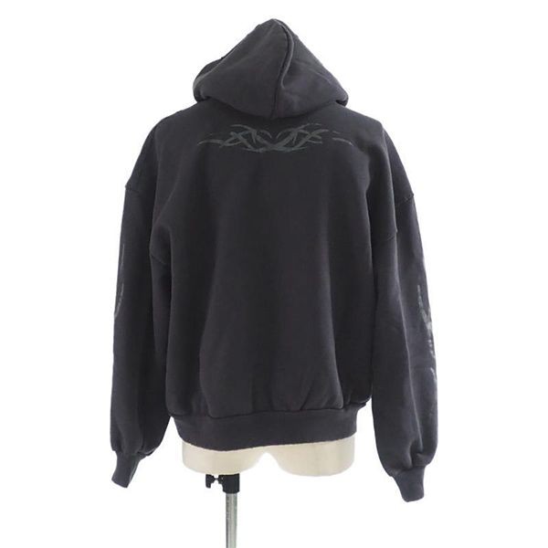 【やっぱり人気！】バレンシアガ Tacky ロゴ コットン フーディ M[RESALE]bl12071