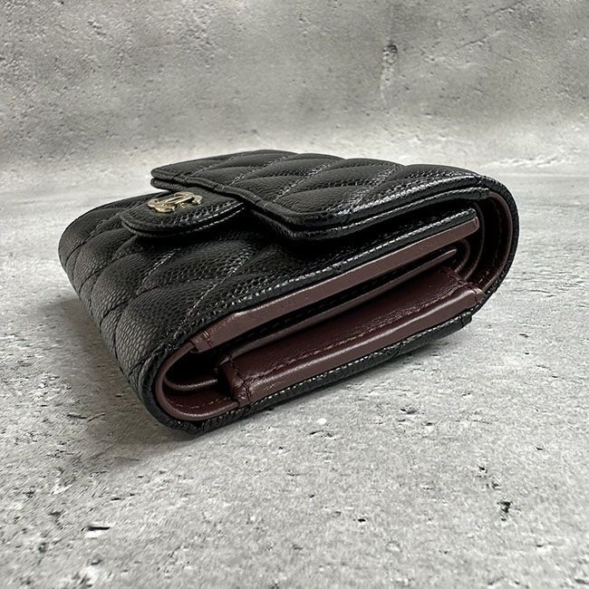 【セレブ多数愛用】シャネル  折りたたみ財布 コピー AP0229 MATELASSE マトラッセ