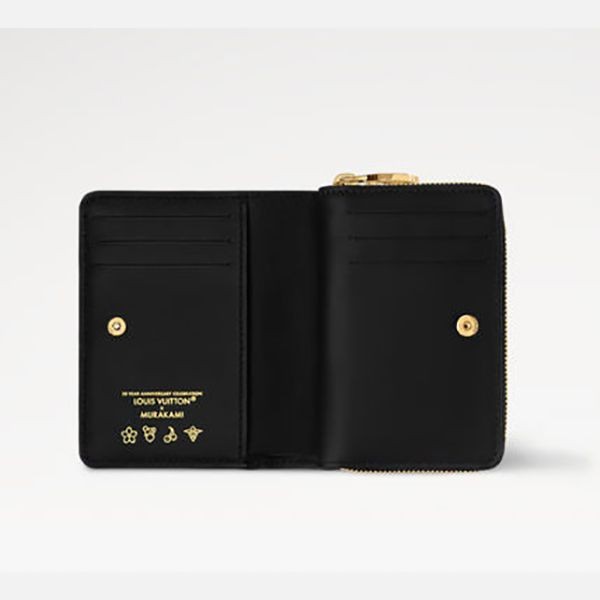 ルイヴィトン LV × TM ポルトフォイユ・ルー コピー M13829 村上隆