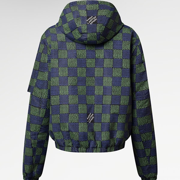 ナチュラル可愛い☆25SS ルイヴィトン コピー☆ダミエリバーシブル ウインドブレーカー 1AHBIV