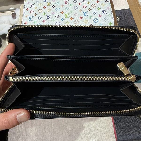 ルイヴィトン LV × TM 村上隆 コピー ジッピー・ウォレット 長財布 M14096