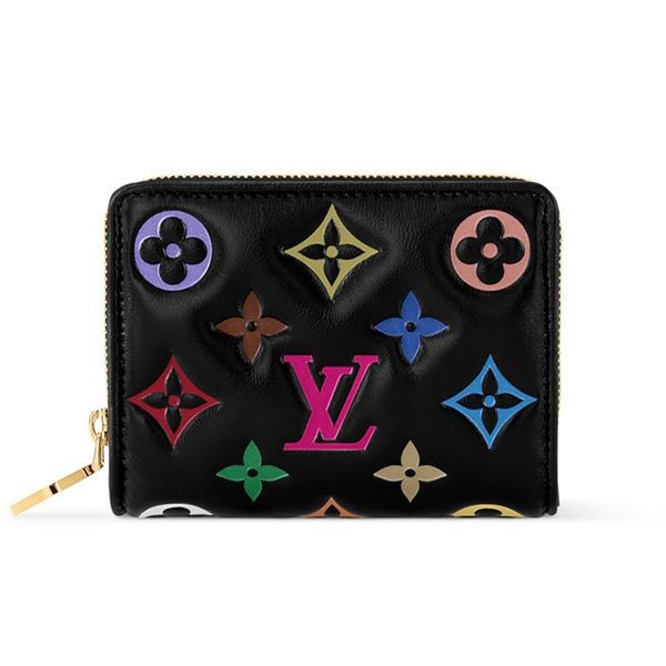 ルイヴィトン LV × TM ポルトフォイユ・ルー コピー M13829 村上隆