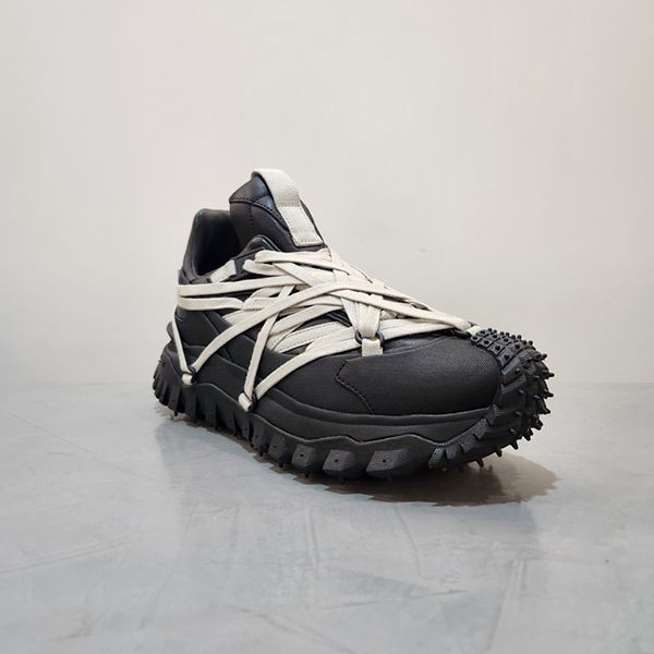 モンクレール リックオウエンス 偽物| TRAILGRIP MEGALACE BLACK スニーカー M4321