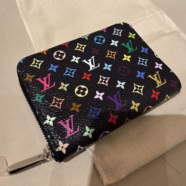 関税なしルイヴィトン×村上隆 ジッピー・コイン パース M13409