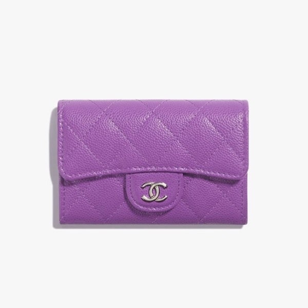 争奪戦☆【上品/ユニセックス☆】シャネル カードケース コピー ホルダー キャビア AP0214