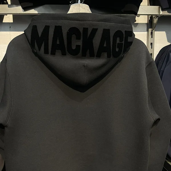 セレブ愛用中大人気 マッカージュ 偽物 Krys-R Hoodie パーカー ベルベットロゴ入り 6色 mk65525