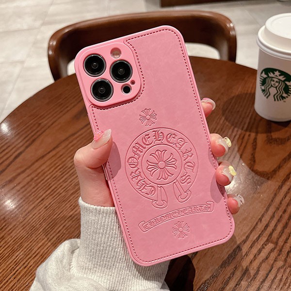 クロムハーツ iphoneケース 偽物 CHクロス スマホケース 3色 25032407