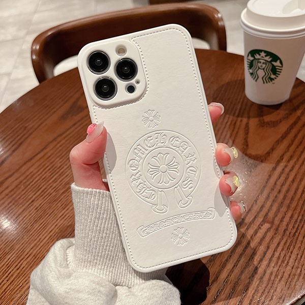 クロムハーツ iphoneケース 偽物 CHクロス スマホケース 3色 25032407