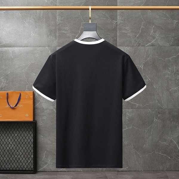 セリーヌ Tシャツ ブラック コットンジャージー w25032802