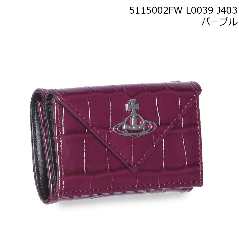 VIVIENNE WESTWOOD 三つ折り財布 2色 51150009L0039N401