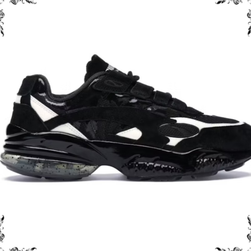 PUMA x Marvel Venom コラボ 偽物 スニーカー 関送無料 25032804