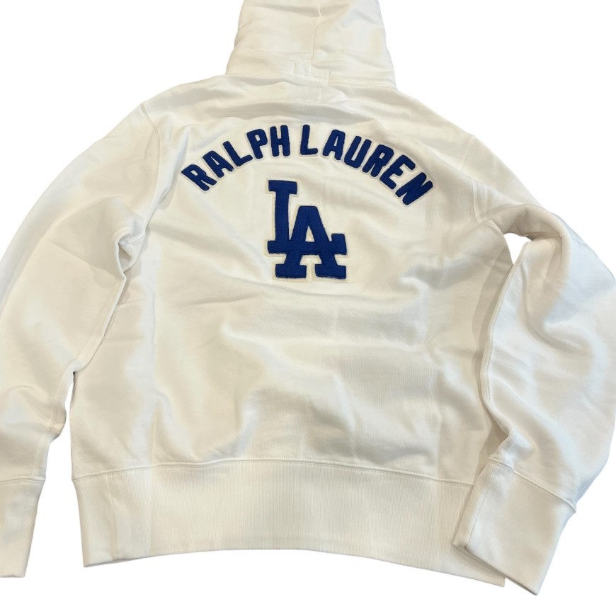 25SS ロサンゼルス ドジャース！ラルフローレン【Ralph Lauren 偽物】フリース パーカー 2色 25032901
