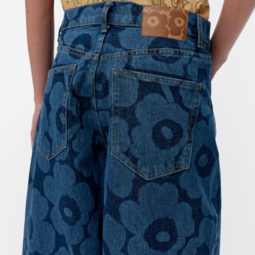 【マリメッコ スーパーコピー】Maridenim Loose Unikko ジーンズ 25032906