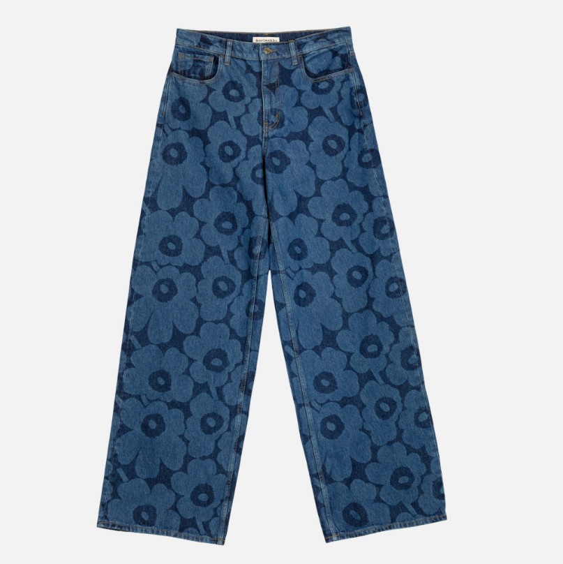 【マリメッコ スーパーコピー】Maridenim Loose Unikko ジーンズ 25032906