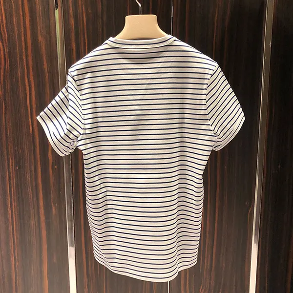 今季新作プラダ コットンTシャツ 偽物 ボーダー UJN824