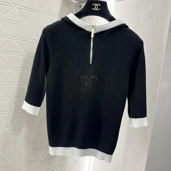 【専門店】シャネル トップス フード付き P78649-K11368-AW005