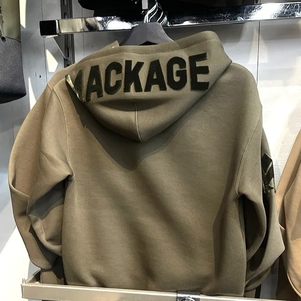 セレブ愛用中大人気 マッカージュ 偽物 Krys-R Hoodie パーカー ベルベットロゴ入り 6色 mk65525