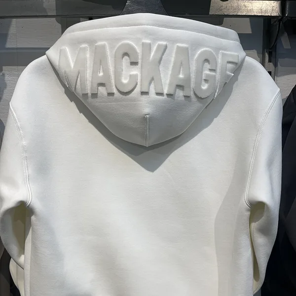 セレブ愛用中大人気 マッカージュ 偽物 Krys-R Hoodie パーカー ベルベットロゴ入り 6色 mk65525