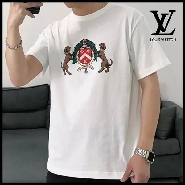 大人気定番ルイヴィトン エンベリッシュド Tシャツ 1AGJZL