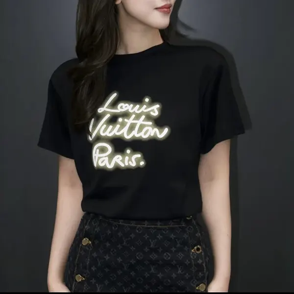 ルイヴィトン グローシグネチャー Tシャツ コピー 1AHK90