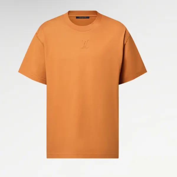 《大人気》25SS ルイヴィトン エンボスLV Tシャツ コピー 1AA5E0