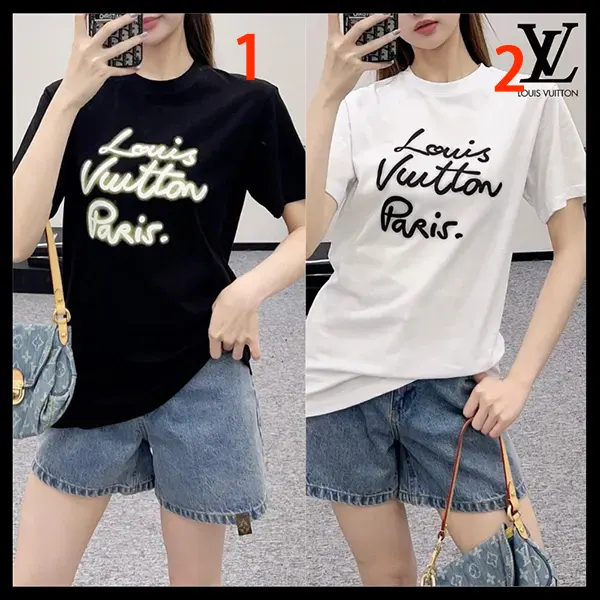 ルイヴィトン グローシグネチャー Tシャツ コピー 1AHK90