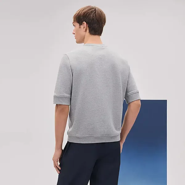 エルメス レザーパッチTシャツ 激安《Hパズル》コットン H557800HA67