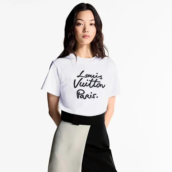 ルイヴィトン グローシグネチャー Tシャツ コピー 1AHK90