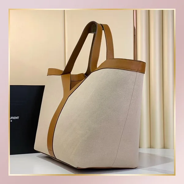 ナチュラル可愛い☆サンローラン 並行輸入品 Ｙ トートバッグ レザー カーフスキン ysl99584