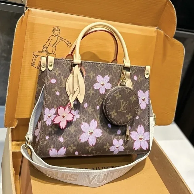ルイヴィトン 村上隆コラボ第二弾 On The Go 激安トートバッグ M13269