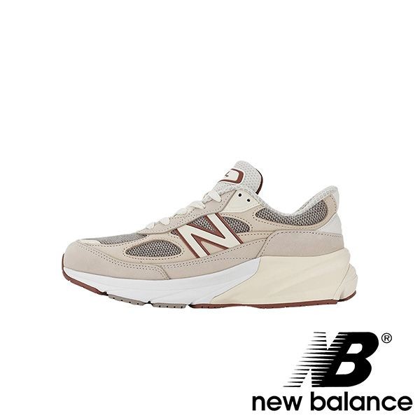 速達発送【ニューバランス ロロピアーナ 偽物】 990v6  スニーカーCream 協業 U990LO6