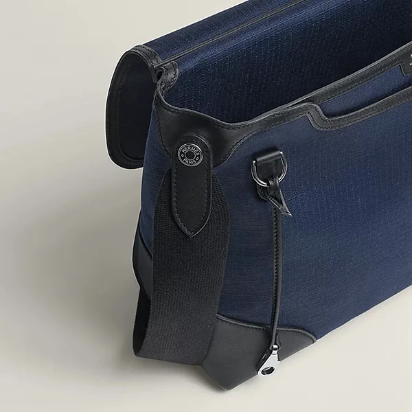 希少★エルメス コピー商品 メッセンジャーバッグ オールバック ネイビー紺 ams22321