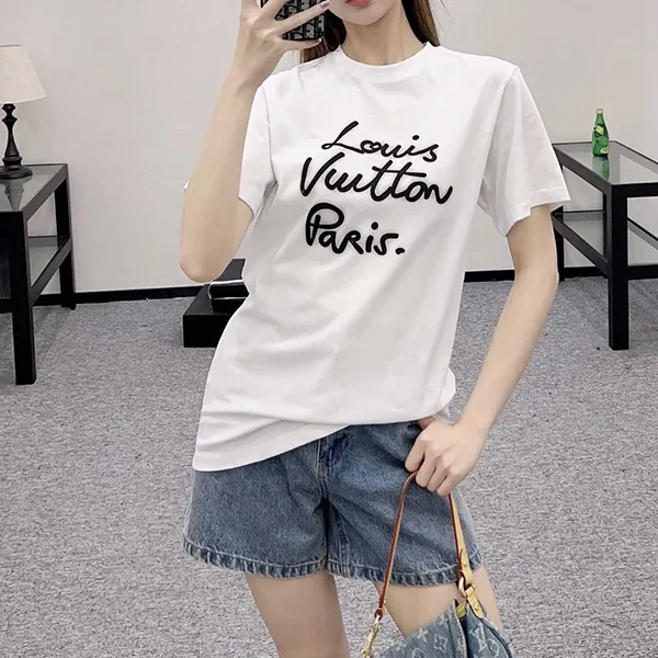 ルイヴィトン グローシグネチャー Tシャツ コピー 1AHK90