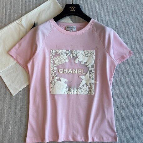 シャネル ロゴTシャツ スーパーコピー 半袖 w25031303