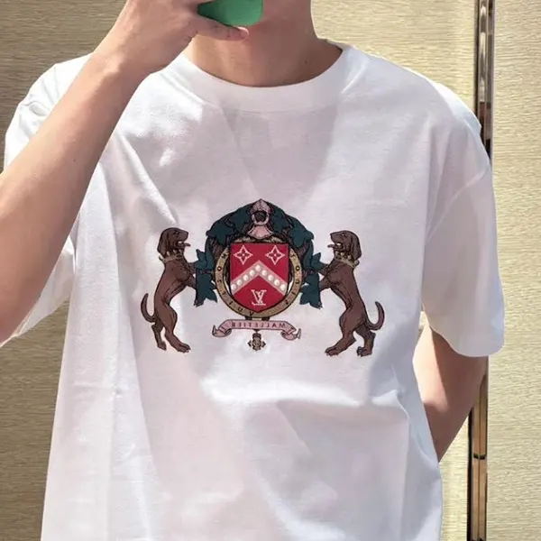大人気定番ルイヴィトン エンベリッシュド Tシャツ 1AGJZL