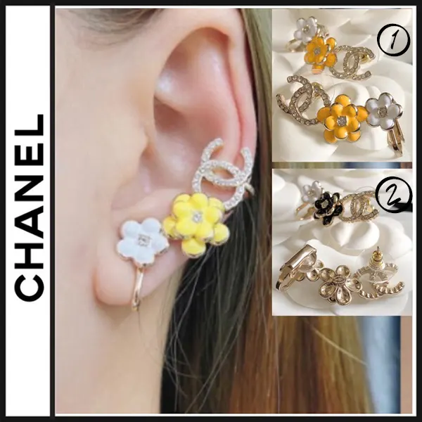 欲しい♡超限定♪お耳を包み込むお花がかわいい♡華やぐ25P シャネル ピアス コピー