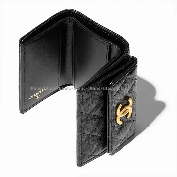 【スタイリッシュ♪】シャネルスモール フラップウォレット コピー♡使いやすい３つ折り財布 AP3518-B19362-94305