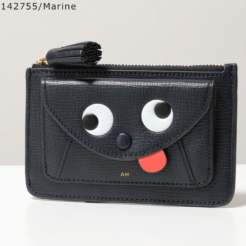 アニヤハインドマーチ 偽物 カードケース Envelope Zipped Card Case 6色 142755