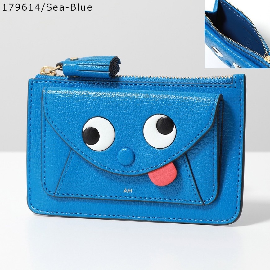 アニヤハインドマーチ 偽物 カードケース Envelope Zipped Card Case 6色 142755