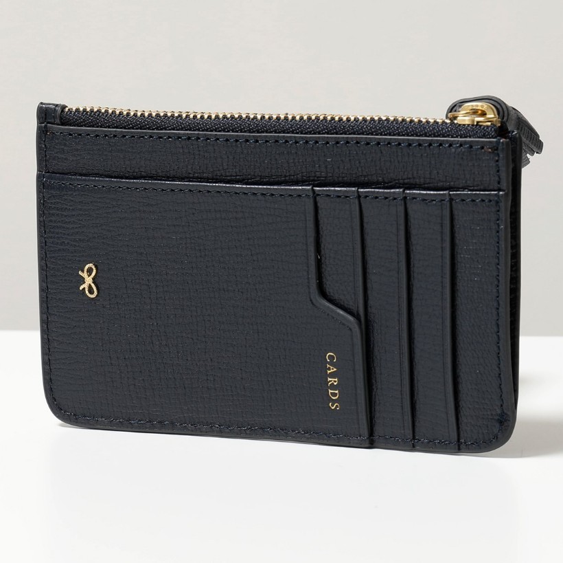 アニヤハインドマーチ 偽物 カードケース Envelope Zipped Card Case 6色 142755