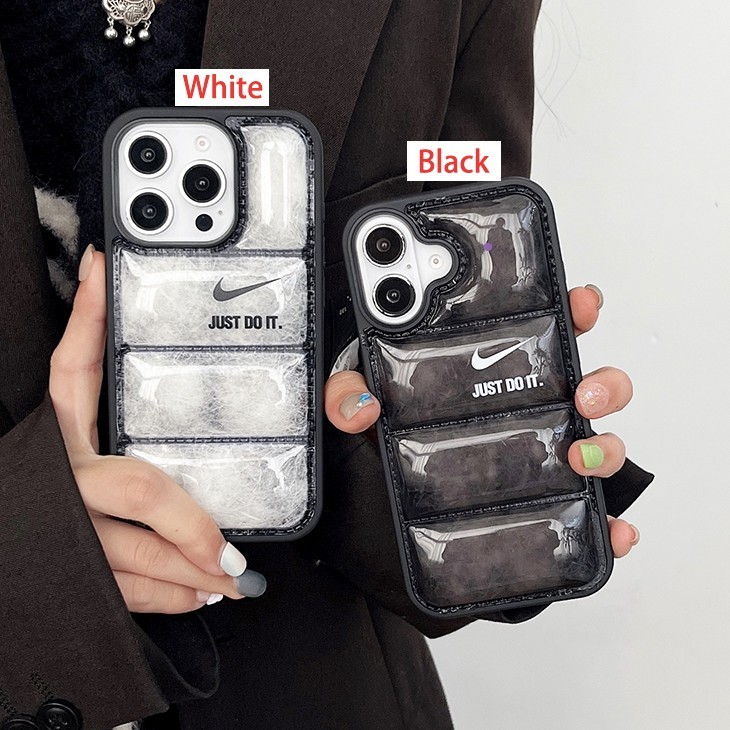 ナイキ  スマホケース ファッション ダウンジャケット型   iPhoneケース 25042101