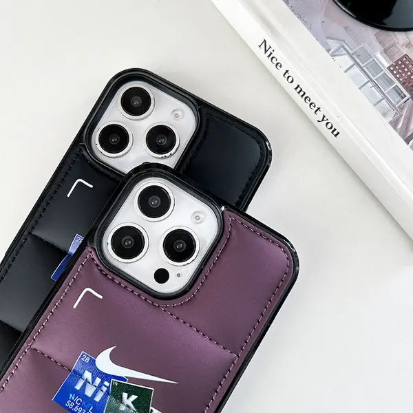 ナイキ ダウンジャケット型 ファッション iPhoneケース w25042206
