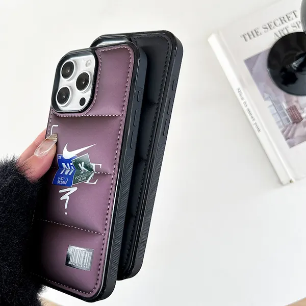 ナイキ ダウンジャケット型 ファッション iPhoneケース w25042206