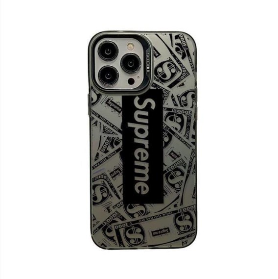 シュプリームiphone16/16proケース  supreme iphone15promax/15ユニケース仕上げ ブランドマーク iphone14/13ケース男女ペア 25042504