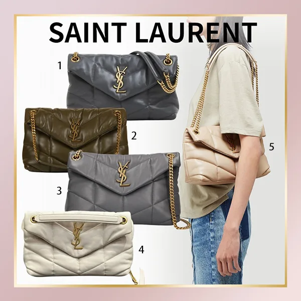 お洒落で可愛いサンローラン パファー スモール ショルダーバッグ n級品 4色 ysl3213213